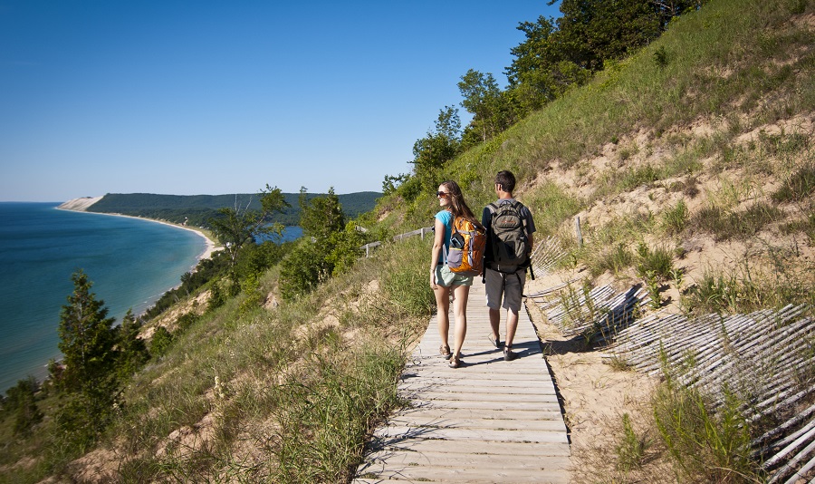 Zauberhafte Dünenlandschaft bei Traverse City