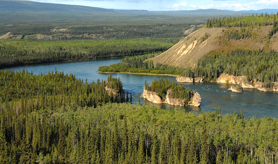 Five Finger Rapids, Klondike Highway