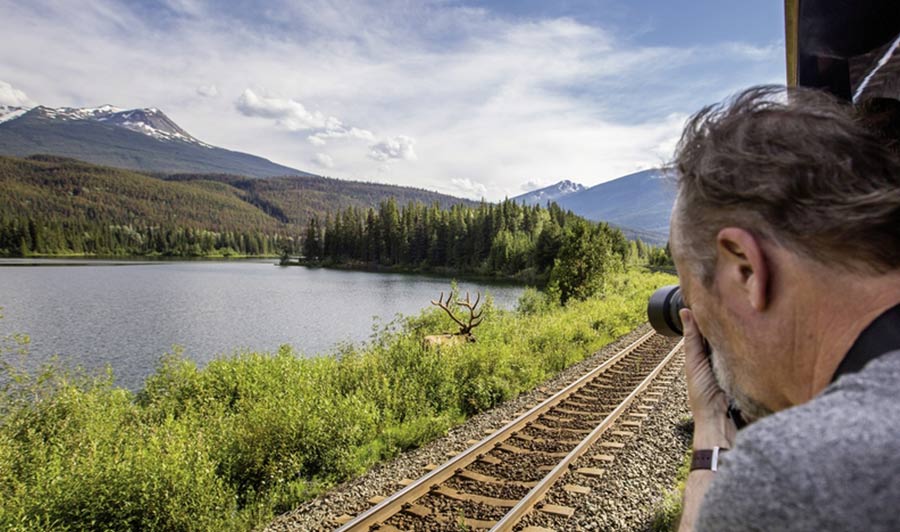 Spektakuläre Landschaften ziehen an Ihnen vorüber.